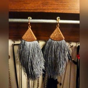 Copper + Grey Earrings